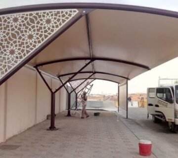 تركيب مظلات سيارات - مظلة موقف سيارات خارجي