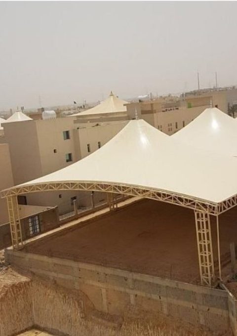 تركيب مظلات مدارس القمة الحديثة (9)